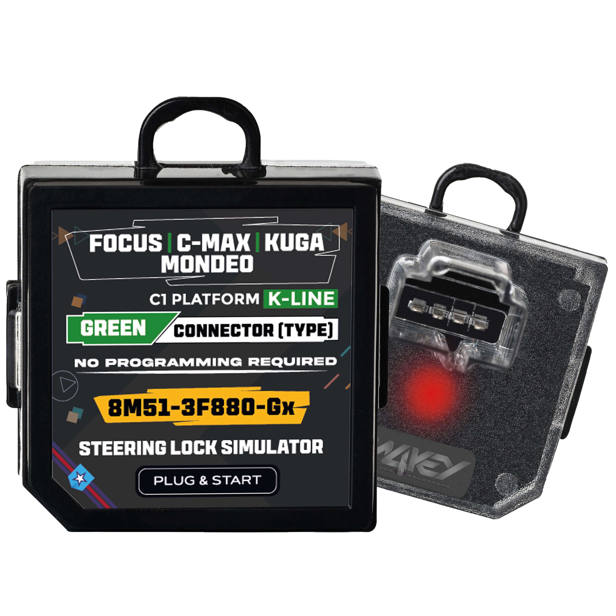 For Ford Mondeo | Focus | C-Max | Kuga | C1 Platform K-LINE Steering Lock Emulator