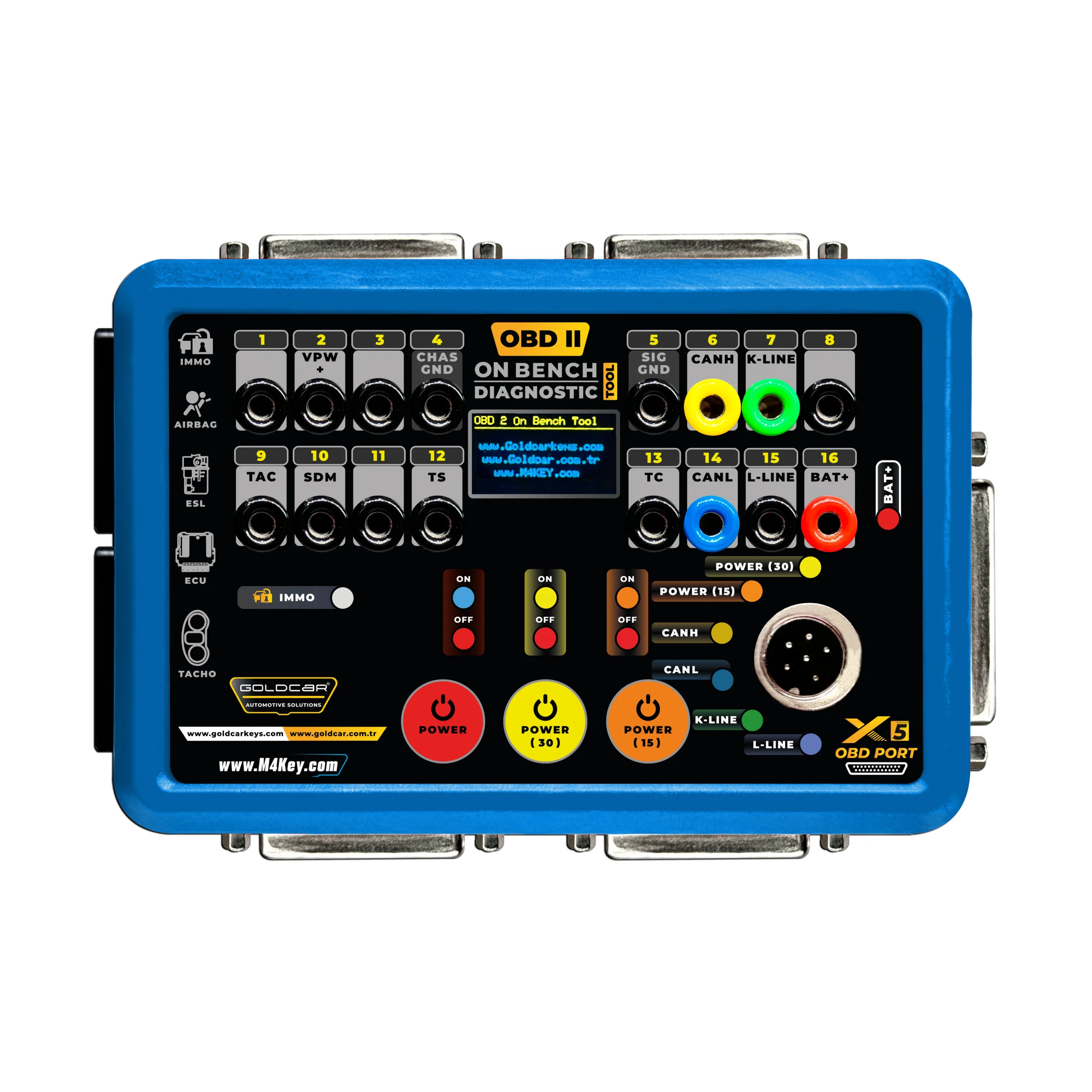 OBD 2 ON Bench Diagnostic Tool Device Only Box - Image 4
