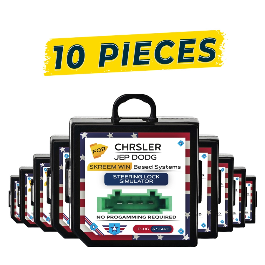 Chrysler Jeep Dodge Fiat ESL Electronic Steering Lock Emulator Simulator 10 Pieces