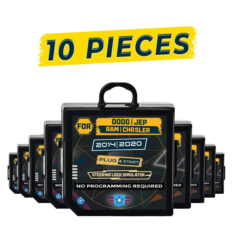 For Dodg Jep Ram Chrsler 2014 2020 Steering Column Lock Emulator Simulator 10 Pieces