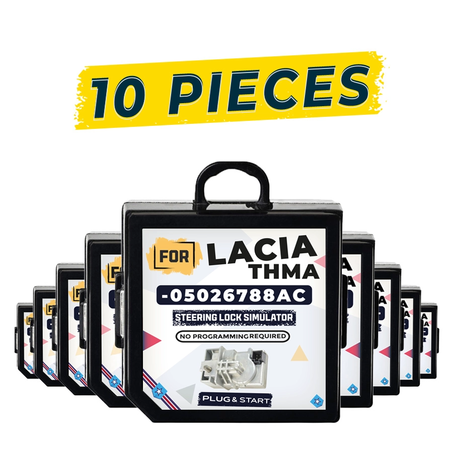 For Lancia Thema Steering Column Lock Emulator Simulator 10 Pieces