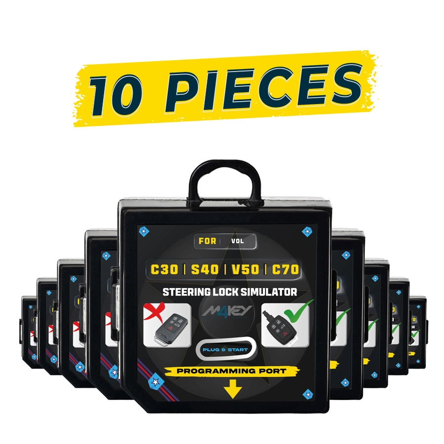 For Volvo S40 - C70 - C30 - V50 Steering Lock Emulator Simulator 10 Pieces