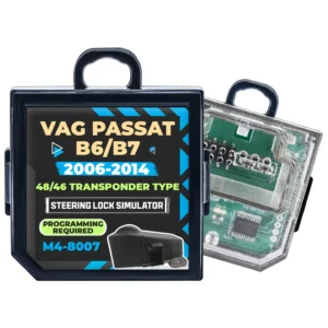 Volkswagen VW B6 / B7 Passat Emulator for 48 / 46 Transponder Type Steering Lock Emulator